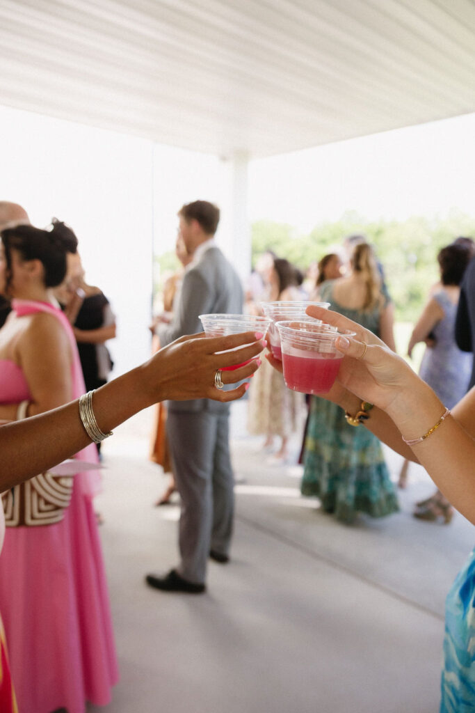 Summer wedding at Hazelwood Weddings rain-plan ready year-round venue